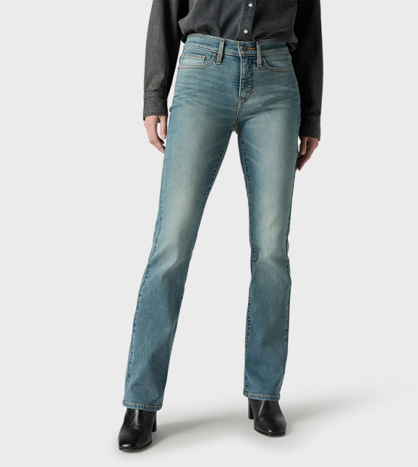315 Washed Shaping Bootcut Jeans