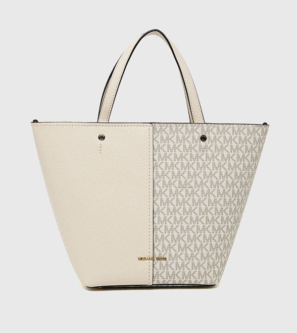 FLORA Monogram Patterned Tote Bag