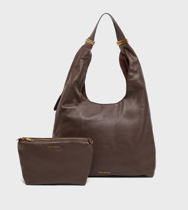 DEMPSY Logo Detail Hobo Bag Set