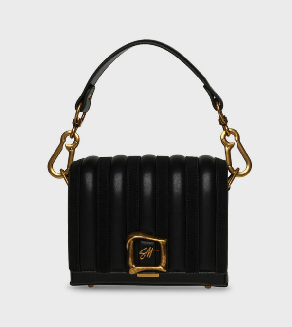 BGHOSTS Logo Detail Puffer Top Handle Bag