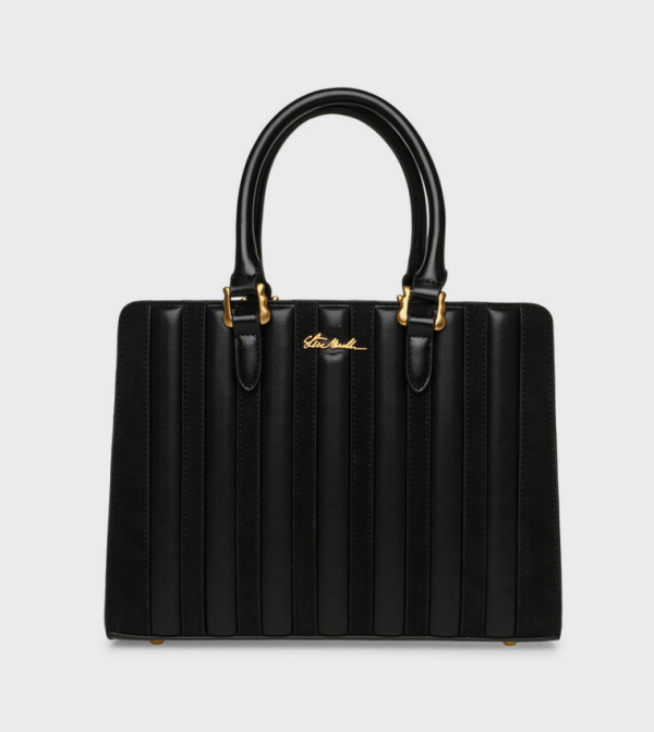 BLINGER Logo Detail Puffer Tote Bag