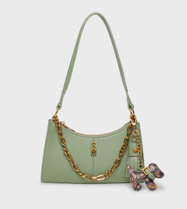 BMIKA-C Chain Detail Shoulder Bag