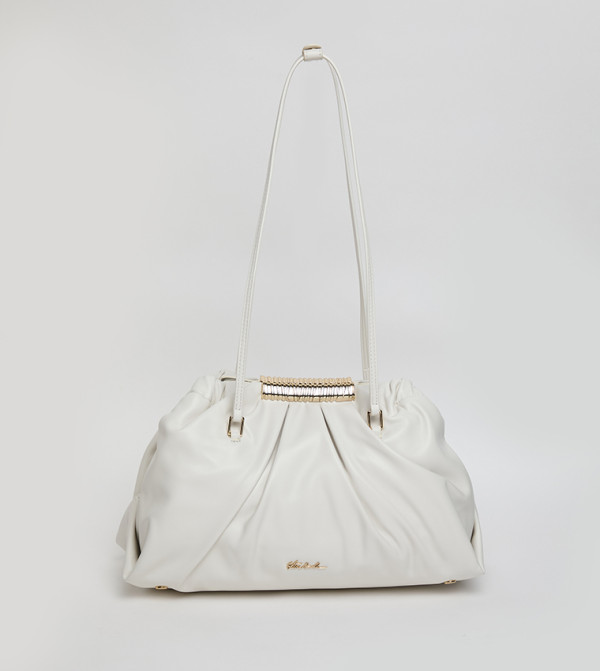 BFRANIE Ruched Shoulder Bag