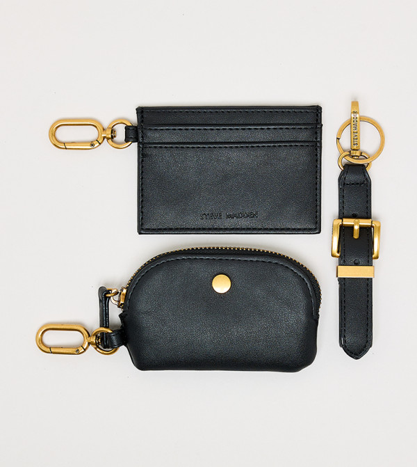 APRILE Textured Cardholder Set