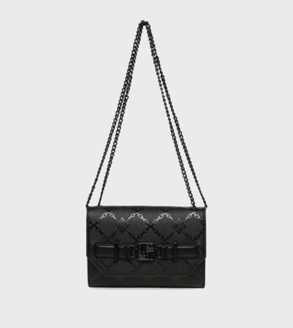 Monogram Patterned Crossbody Bag