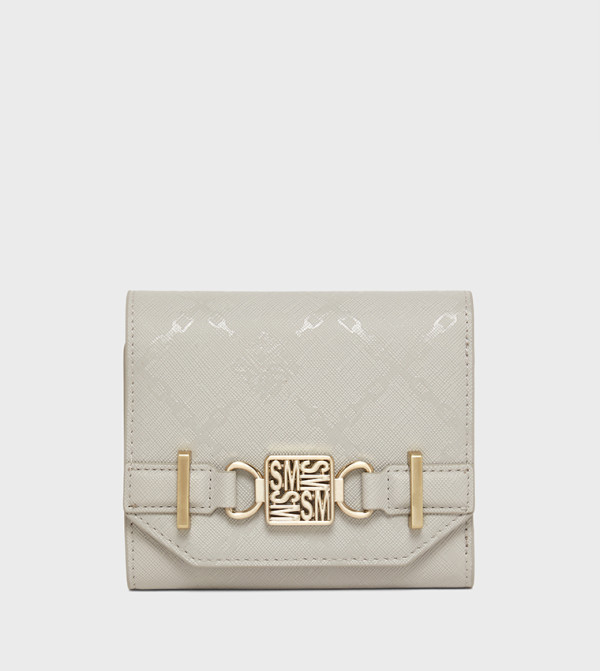 BODEN Logo Detail Snap Button Wallet