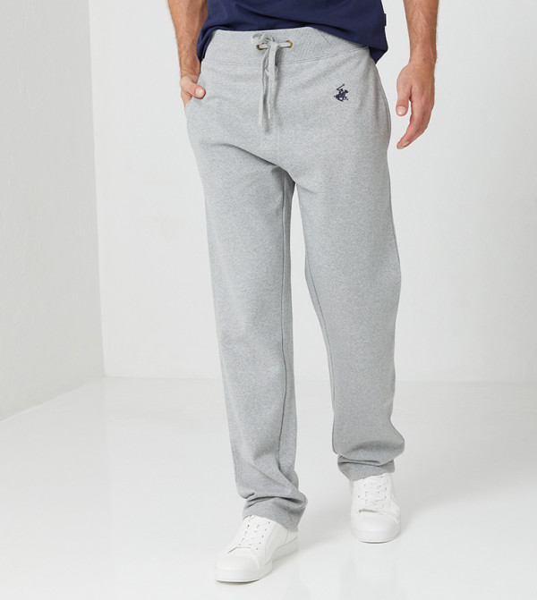 Solid Regular Fit Joggers