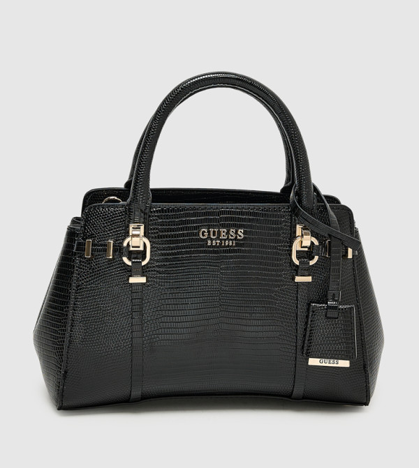 LEONA Textured Satchel Bag