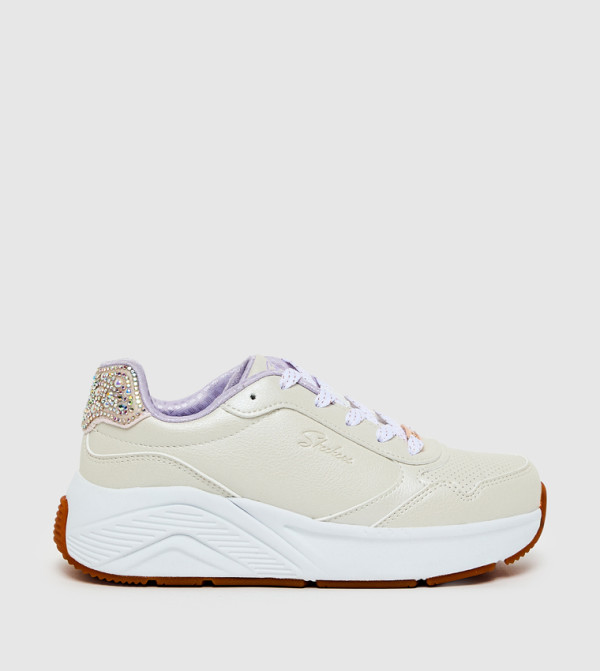 UNO LITE HI Embellished Low Top Sneakers
