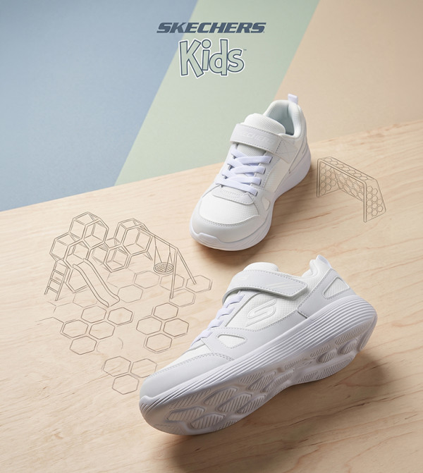 GO RUN 400 V2 Velcro Closure Shoes