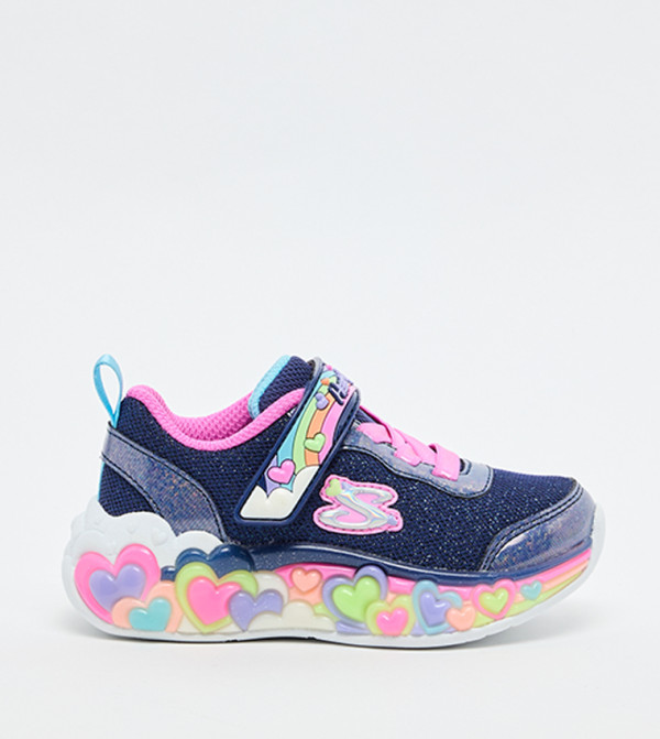 ETERNAL Lighting Velcro Closure Sneakers