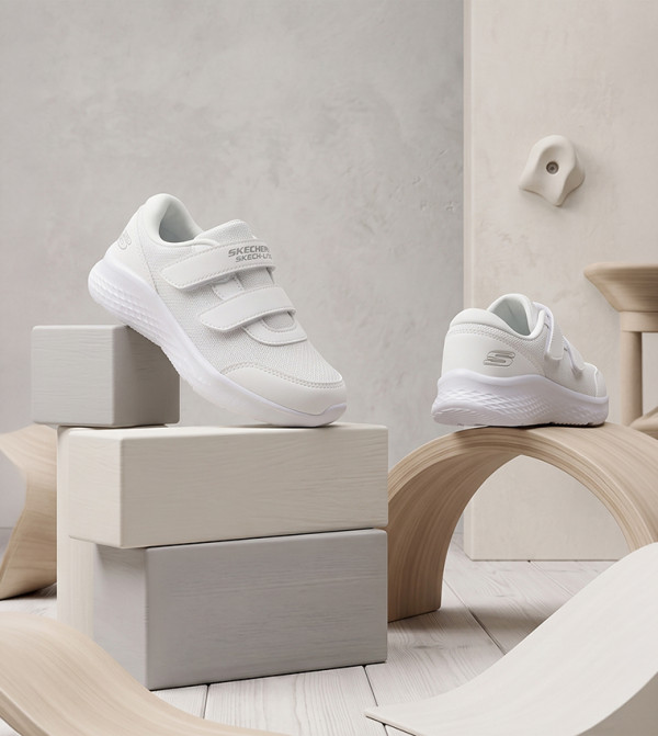 SKECH-LITE PRO Textured Velcro Sneakers