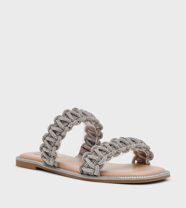 NYSSA Open Toe Flat Sandals