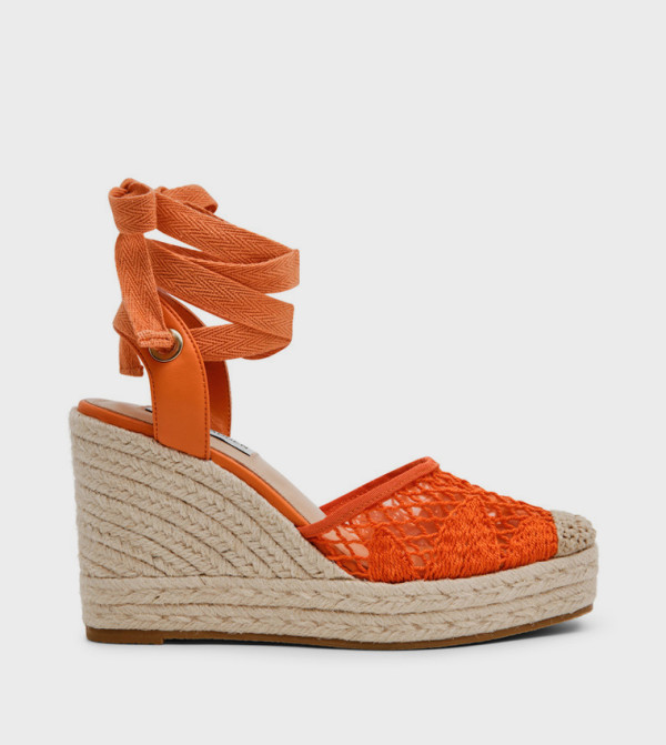 OSBORN Ankle Strap Espadrille Pumps