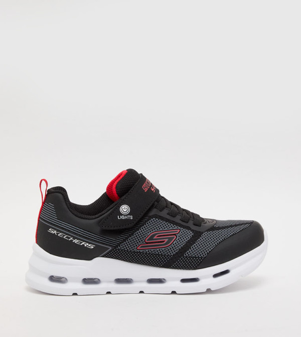 GLIDE-STEP LIGHTS Color Block Velcro Sneakers