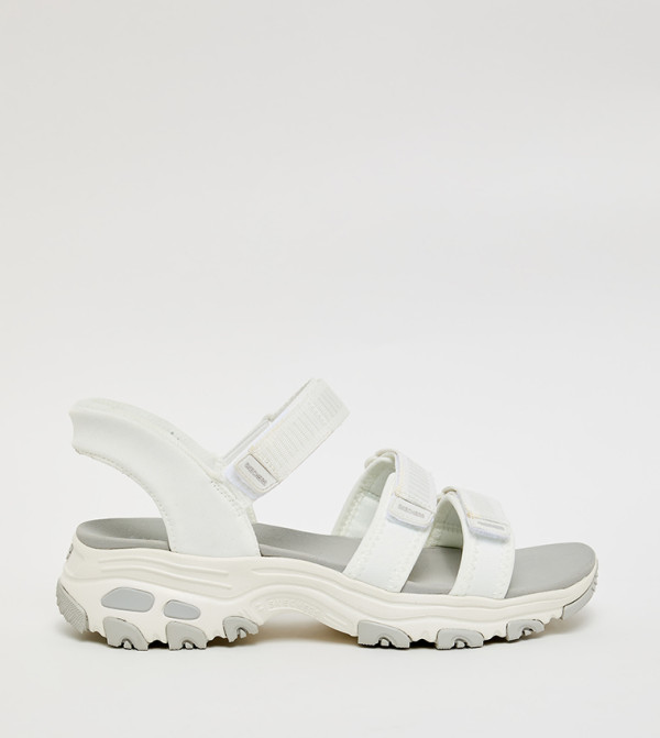D'LITES Velcro Closure Chunky Sandals
