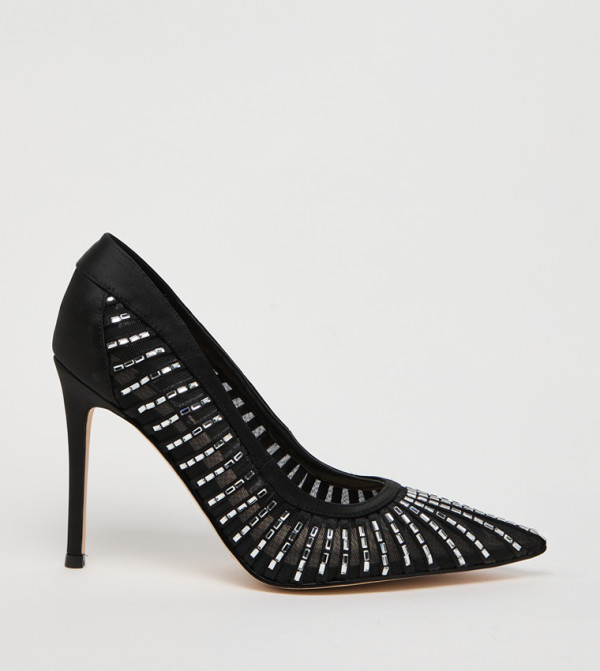 FERESA Embellished Pointed Toe Pumps