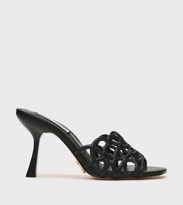 SEESAW Solid Open Toe Heeled Sandals