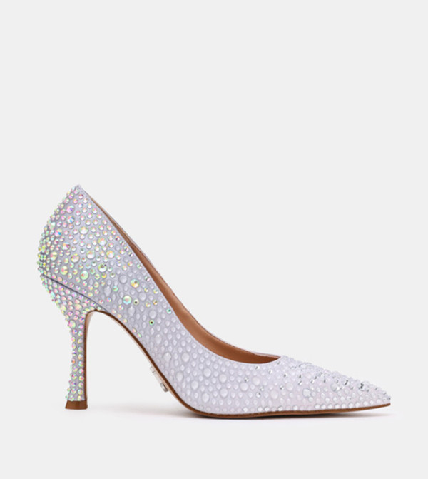 REFRAME Embellished Pointed Toe Pumps