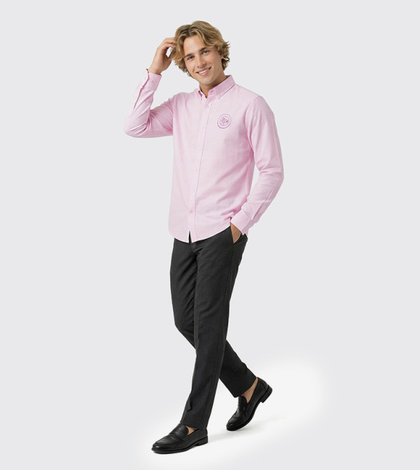 Solid Long Sleeves Shirt