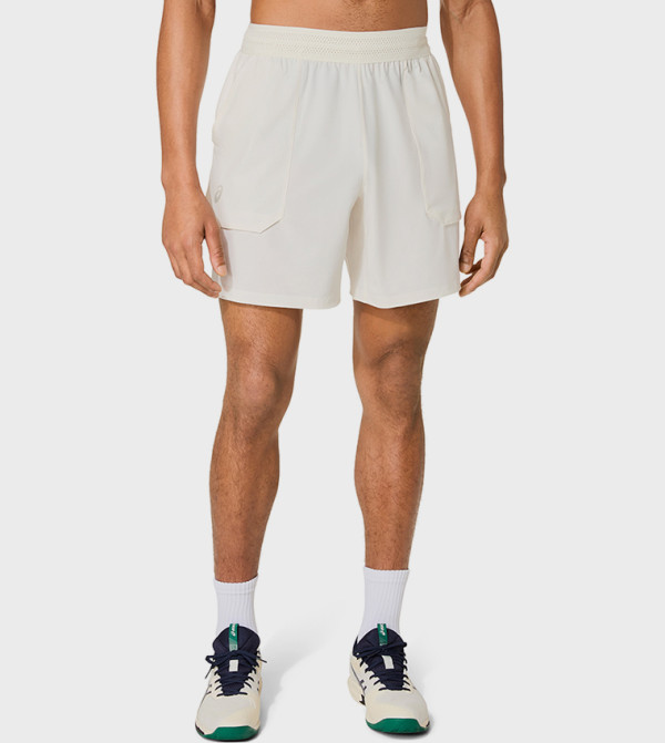 شورت ماتش رياضي بطول 7 إنش بشعار