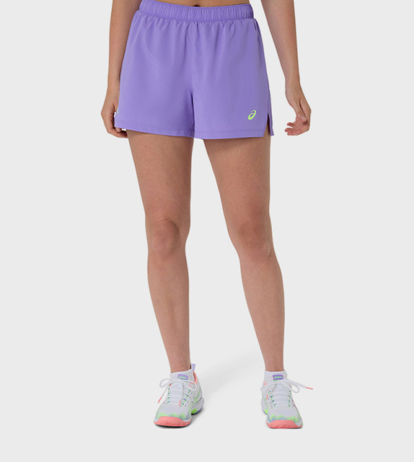 PADEL COURT Logo Printed 2-in-1 Active Shorts