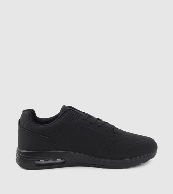 Logo Detail Lace-Up Sneakers