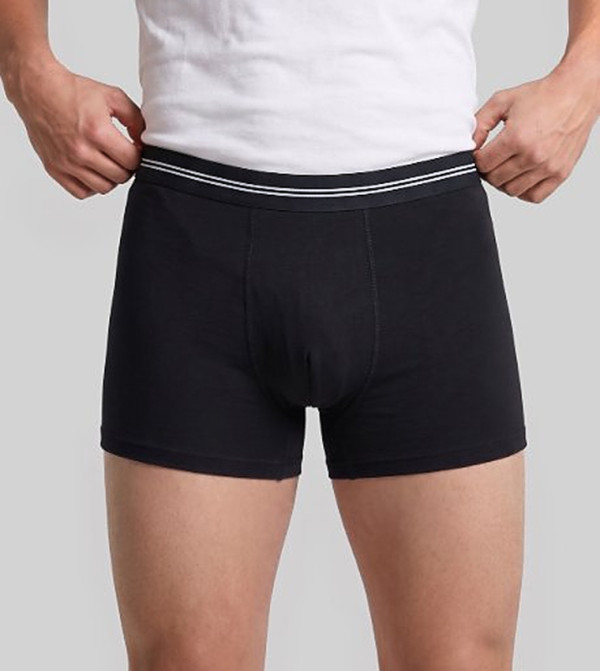 3 Pack Solid Boxer Briefs