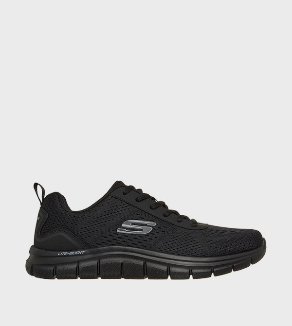 TRACK Logo Printed Runner Sneakers
