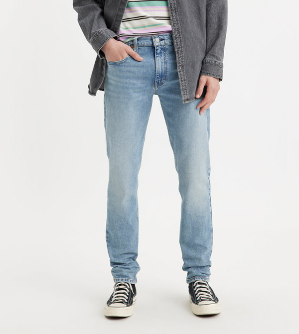 512 Washed Tapered Fit Jeans