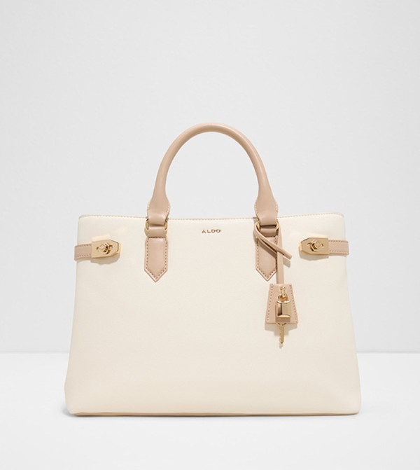 HERMYNIE Textured Satchel Bag