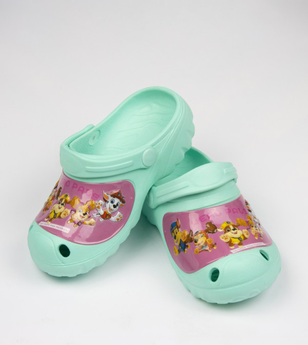 Paw Patrol Printed Slingback Clogs