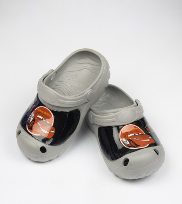 Cars Printed Slingback Clogs