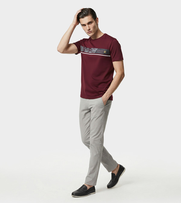 Graphic Round Neck T-Shirt