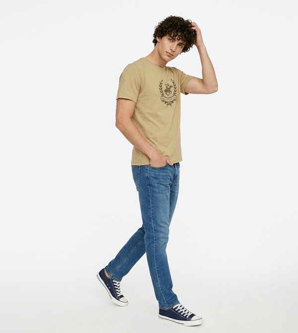 Graphic Crew Neck T-Shirt