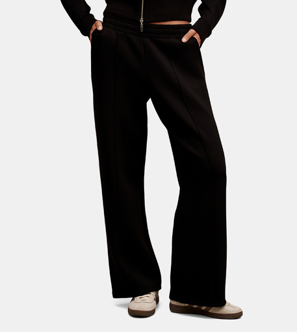 HUNTER Solid Wide Leg Pants