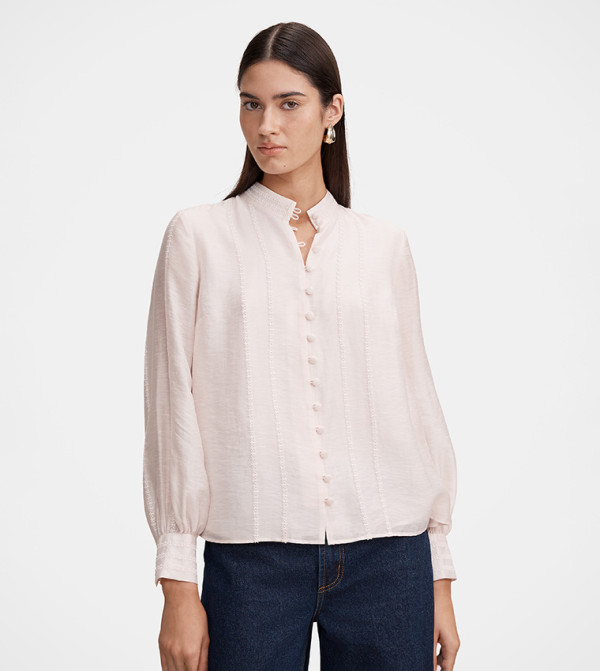 ASTRA Lace Trim Shirt