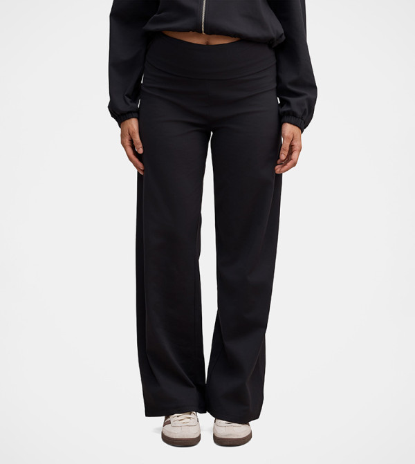 WREN Fold Waist Wide Leg Pants