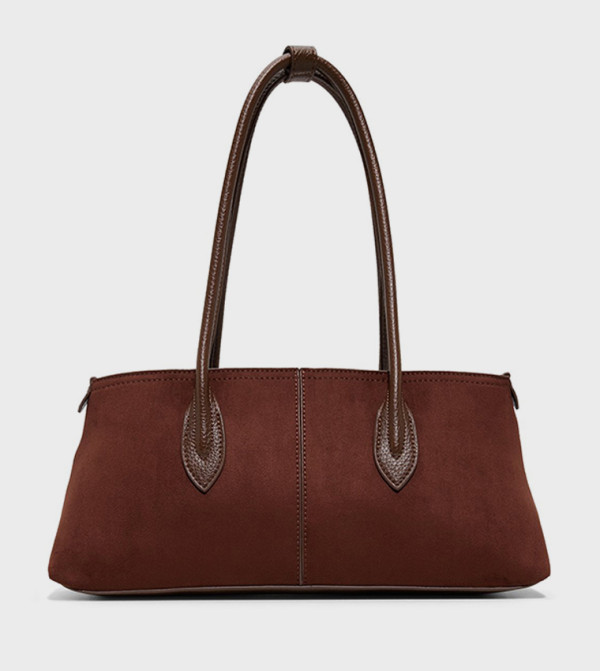 VALARIEE Solid Zip Shoulder Bag