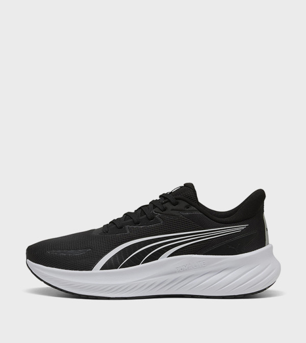 POUNCE LITE Textured Lace Up Running Shoes
