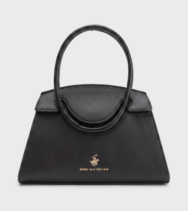 Logo Detail Satchel Bag