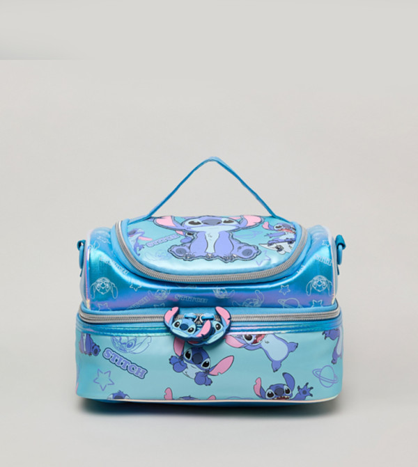 Stitch Print 2 Layer Lunch Bag
