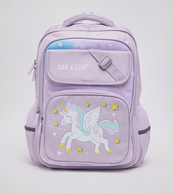 Unicorn Print Backpack