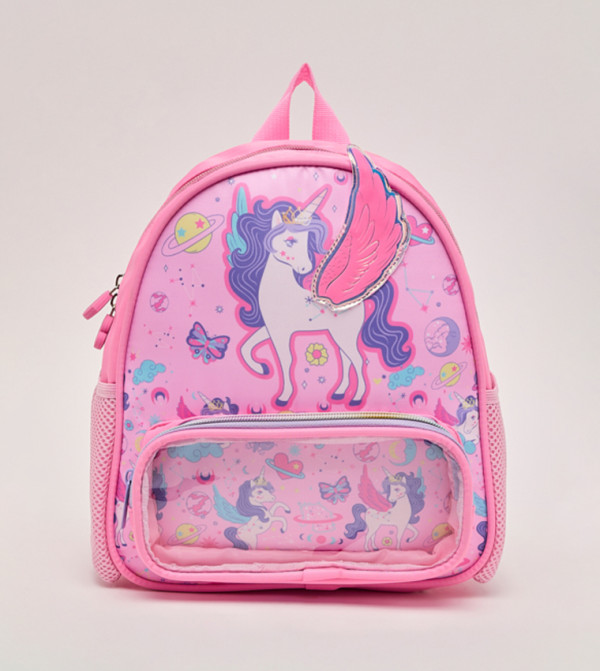 Unicorn Print Backpack