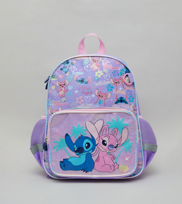 Angel & Stitch Print 14" Backpack