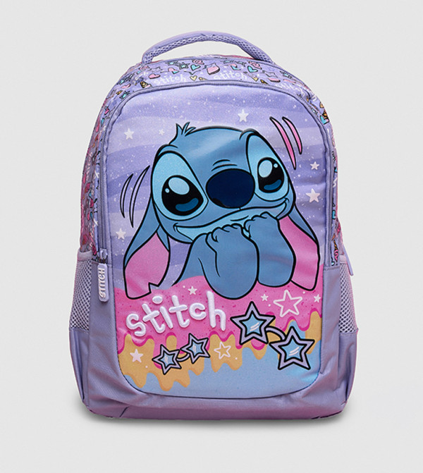 Stitch Print Backpack - 16"