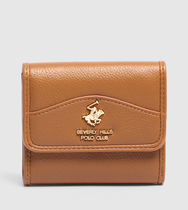 Logo Detail Tri-Fold Wallet