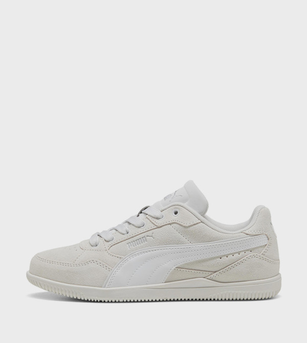 K-MODA Textured Round Toe Lace Up Sneakers
