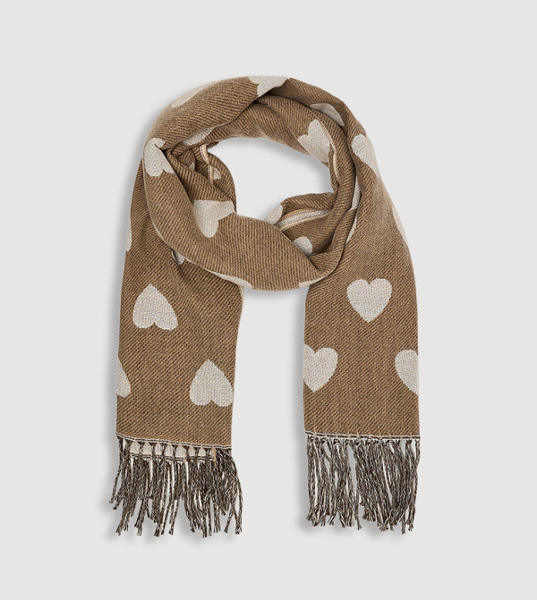 Patterned Winter Scarf
