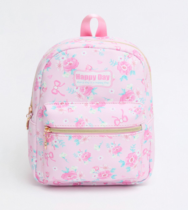 Printed Backpack